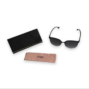 FENDI SUNGLASSES + CASE